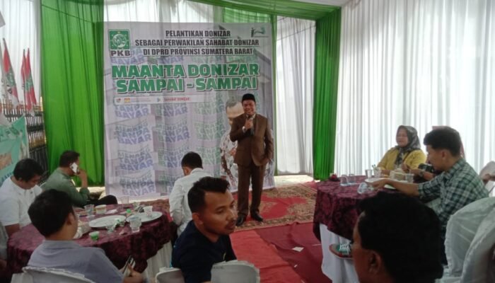 Politisi PKB Sumbar Donizar Buktikan Menang Tanpa Bayar