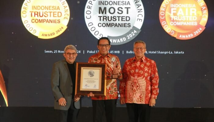 Unggul Dalam Tata Kelola, BRI Dinobatkan Sebagai The Most Trusted Company 2024