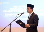 Lantik Eselon I, Menteri Transmigrasi Tegaskan Pejabat Baru Untuk Produktif Cari Solusi, Dan Tidak Salahkan Orang Lain