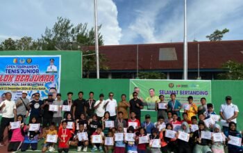 Kejuaraan Tenis Junior “Solok Berjuara” Sukses Pembukaan dan Penyelenggaraan, Ini Hasil Para Petenis Juaranya