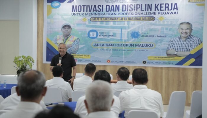 Kerja Sunyi, Dampak Dahsyat: Pesan Dr Aqua untuk BPJN Maluku