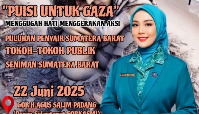 Ketika Puisi Menjadi Doa: Dari Sumbar untuk Gaza yang Terluka