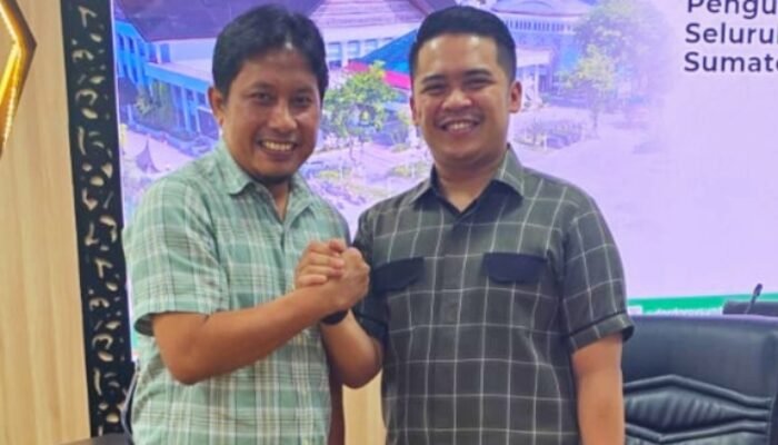 Silaturahmi Sore Dua Sahabat: Hamdanus dan Iqra Bicara Masa Depan Olahraga Sumbar